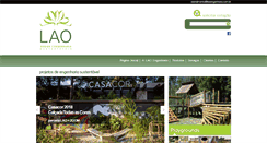 Desktop Screenshot of laoengenharia.com.br